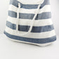 Navy/White Beach Bag