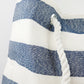 Navy/White Beach Bag