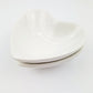 White Heart Trinket Dish Set of 2