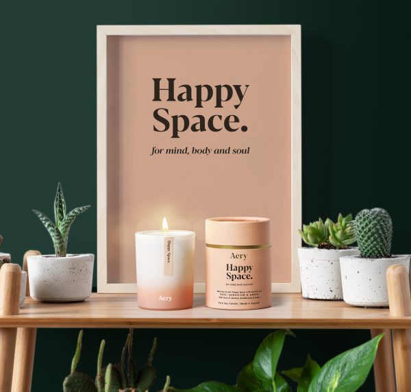 Aery Happy Space Aromatherapy Candle