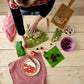 Beeswax Food wrap-Land Print-BUY 2 GET 3RD ONE FREE