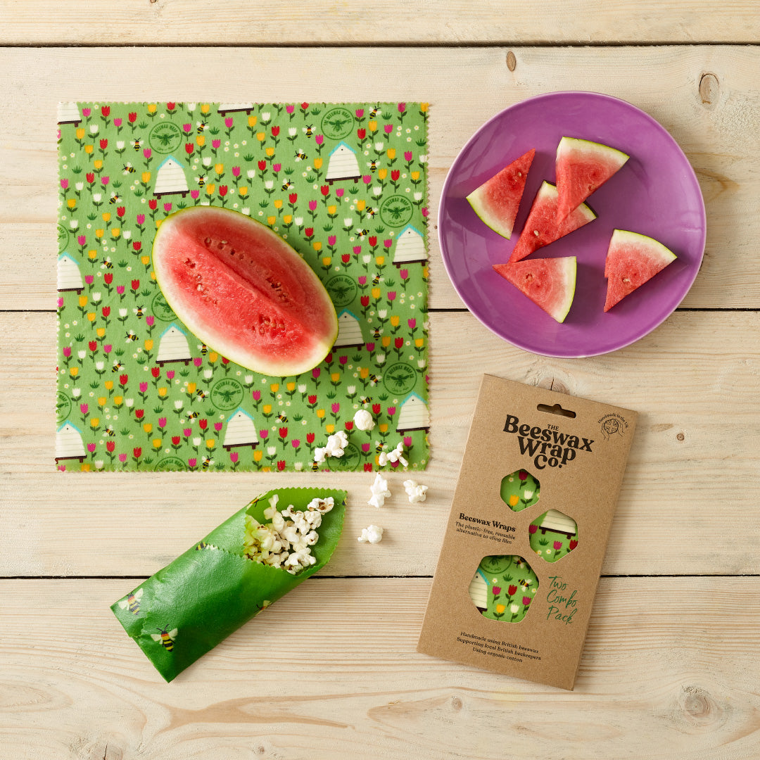Beeswax Food wrap-Land Print-BUY 2 GET 3RD ONE FREE