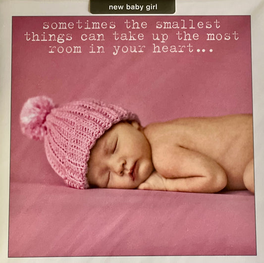 New Baby Girl Card