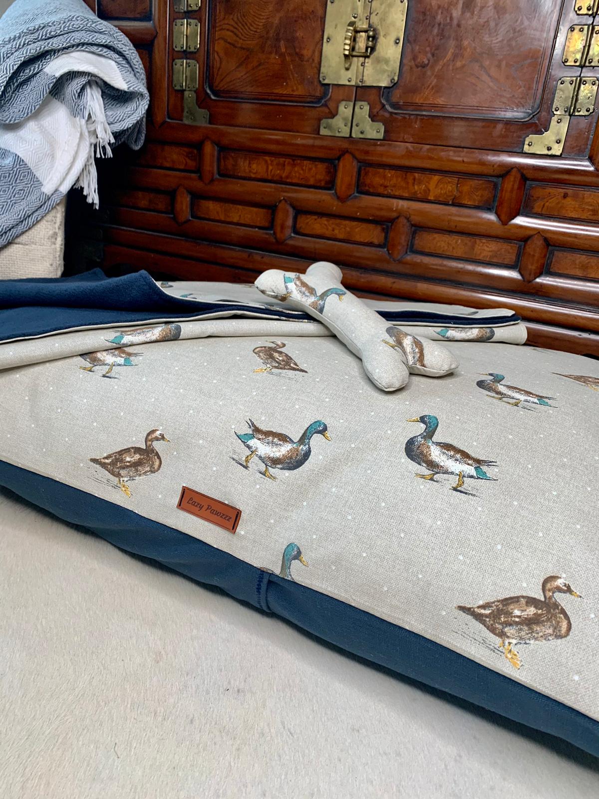 Country Ducks Dog Bed