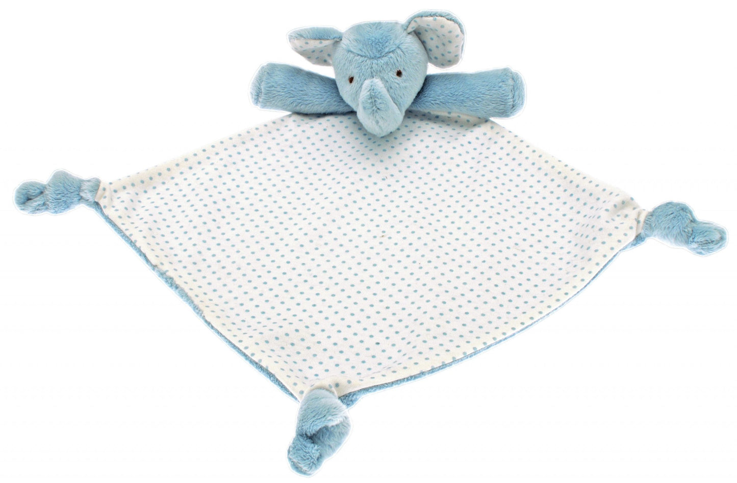 Blue Soft Fur Elephant Comforter