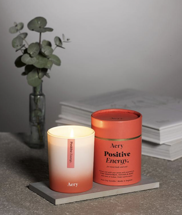 Aery Positive Energy Aromatherapy Candle