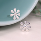 Sterling Silver Daisy Earrings