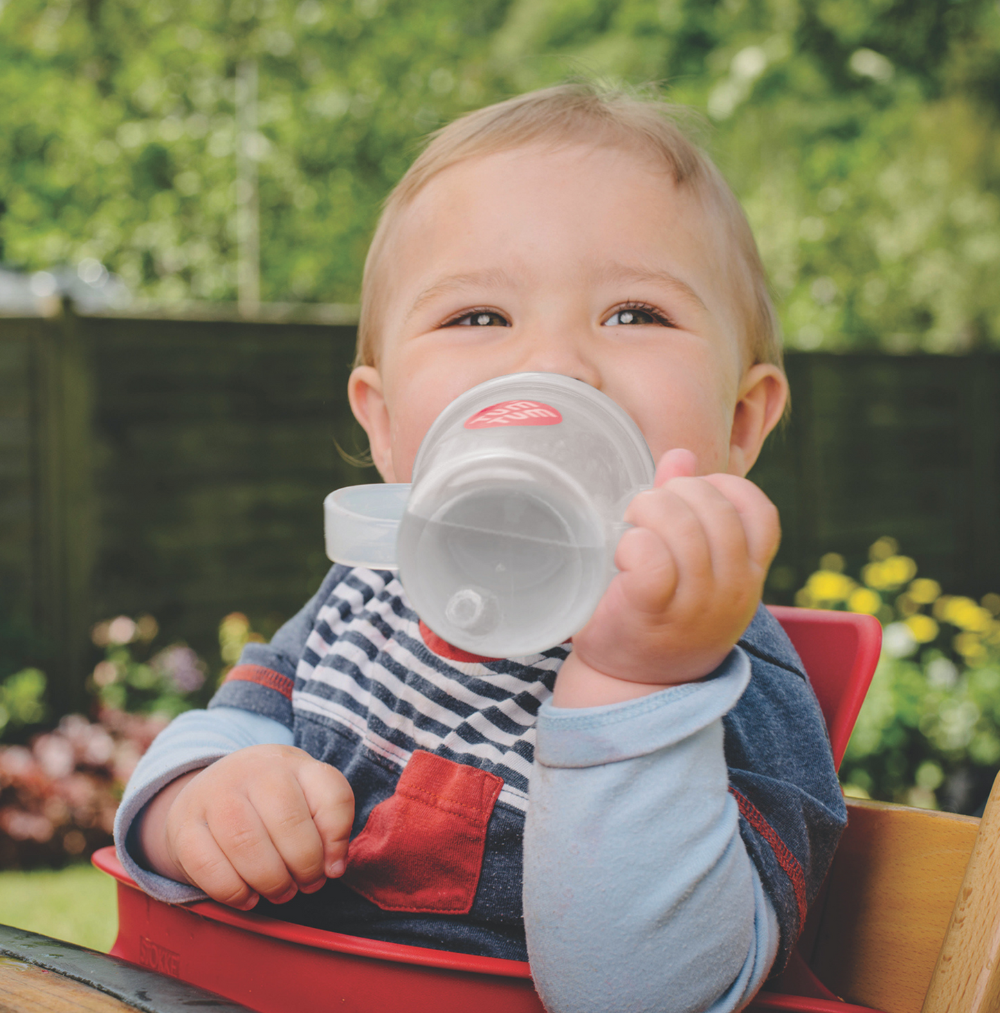 Tum Tum Cup with Weighted Straw (Valve Free), Pip Panda, 200ml