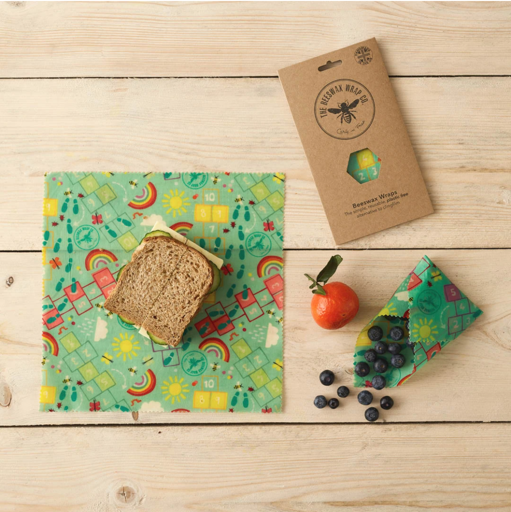 Beeswax Food wrap- Playground Games-BUY 2 GET 3RD ONE FREE