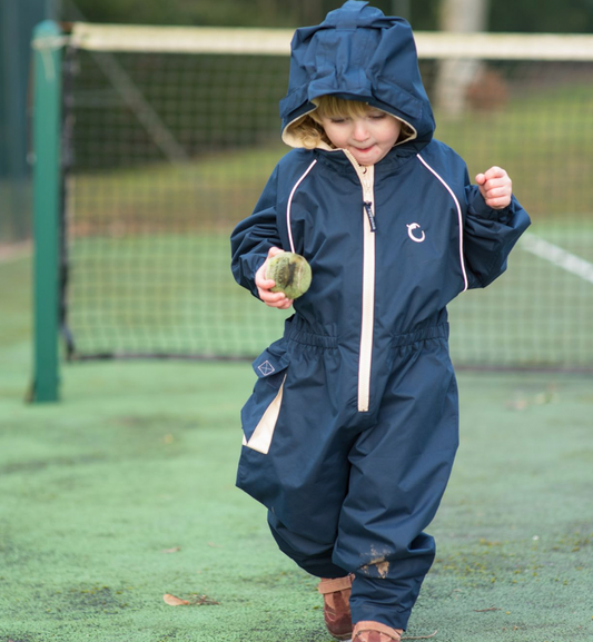 Fleece lined waterproof Blue