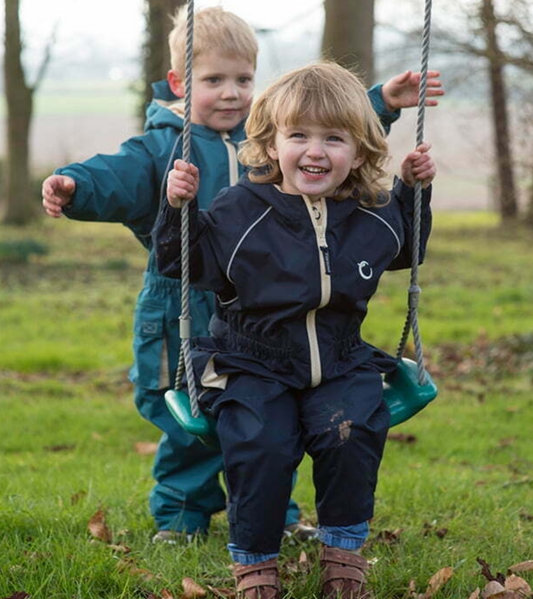 Fleece lined waterproof Blue