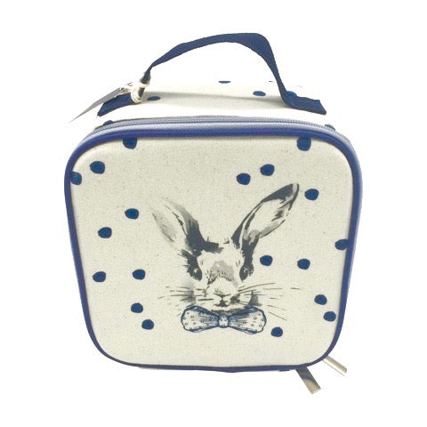 Childrens lunch bag- Benson Bunny- Blue
